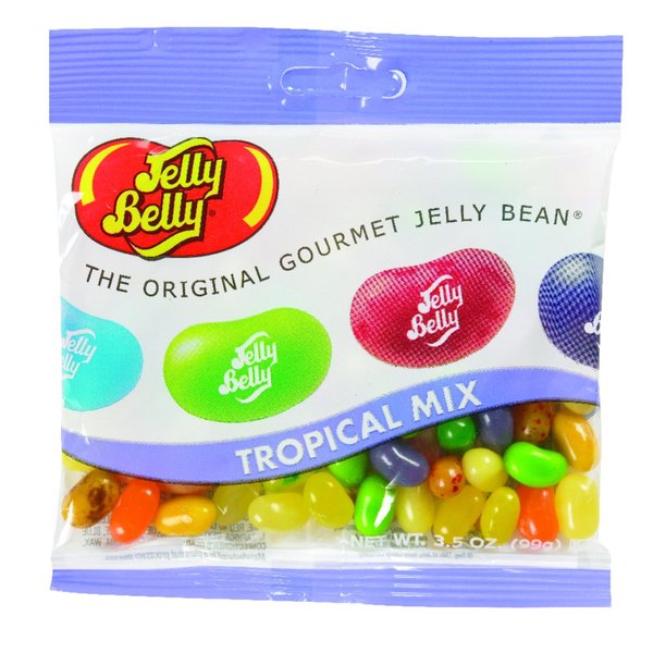 Jelly Belly Tropical Mix Jelly Beans 3.5 oz 66115